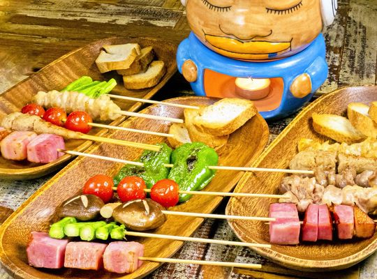 Yakitori Fondue each set