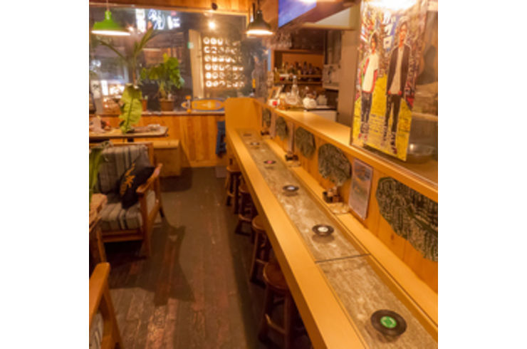 カウンターの写真